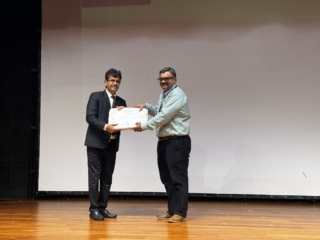 Felicitation after Seminar presentation